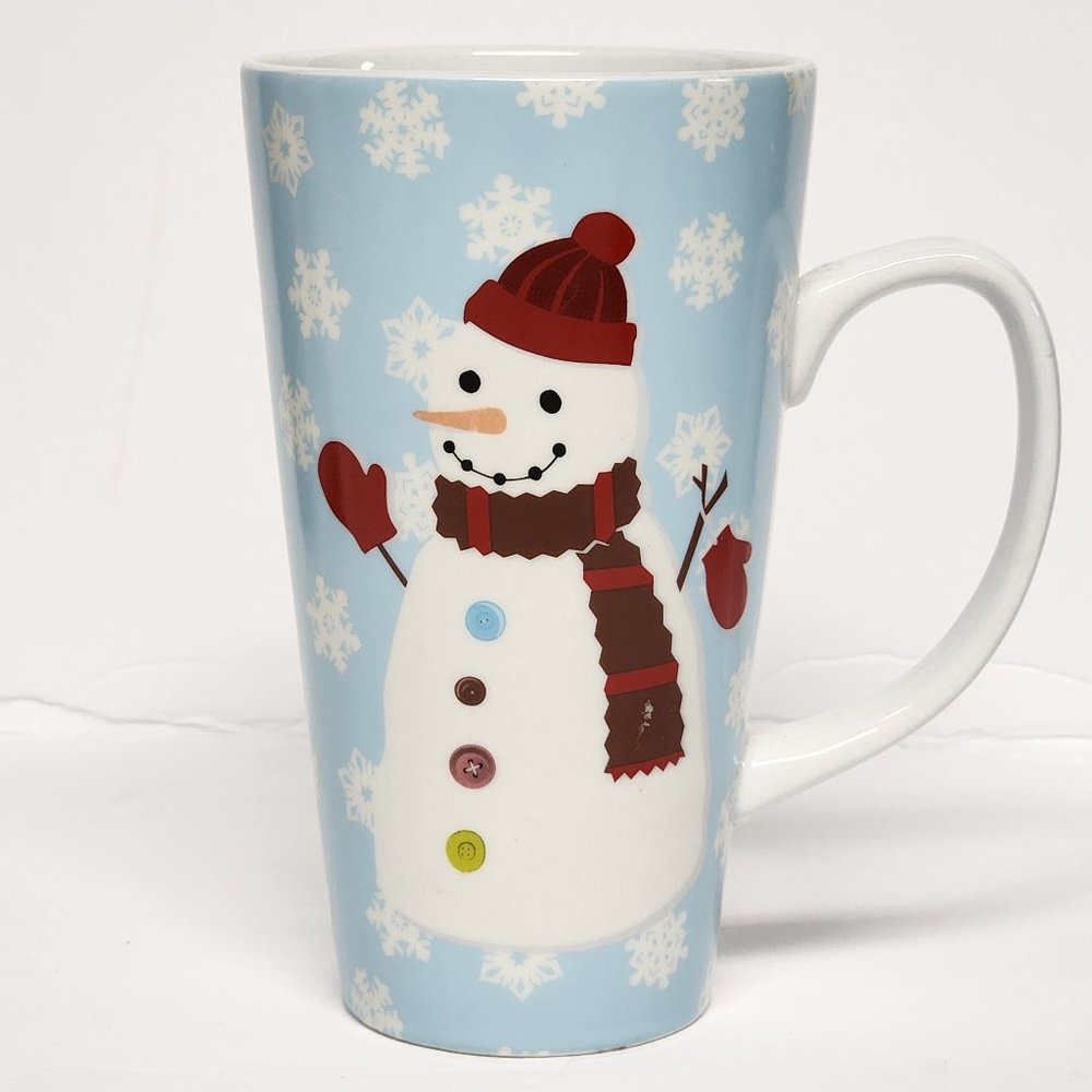 Vintage Chrismas Snowman mug 6 inch